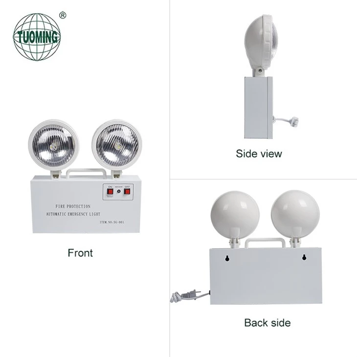 Double Head Emergency Light factory